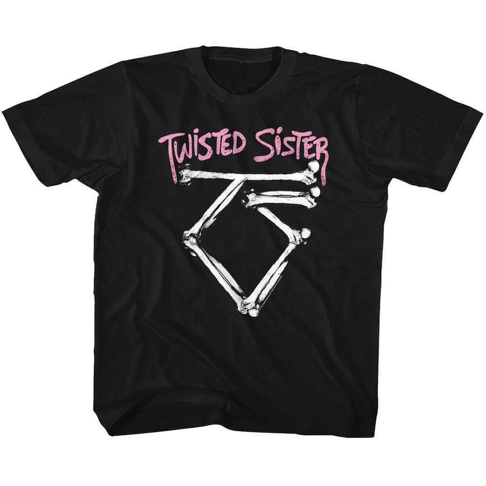 Twisted Sister Bone Logo Youth Heavy Metal T-Shirt